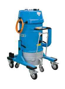 30 31 INDUSTRIAL VACUUMS RI 331 W Up to three filter stages (tangential intake, pocket filter and absolute filter) Sound-damped drive head in AC version Efficient filter and separation technology,