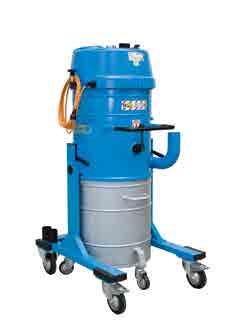 32 33 INDUSTRIAL VACUUMS RI 332 W Can be used for manual vacuuming or as a stationary vacuum cleaner Available in filter classes L and M 100-l waste container, removable, with quick release, dust