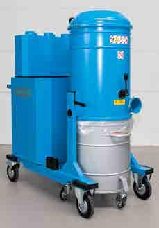 62 63 DUST REMOVAL SYSTEMS New RE 9/30 RE 9/30 Es Z22 Made for the continuous extraction of settled and airborne particles on machines or production lines Low operating costs with good energy