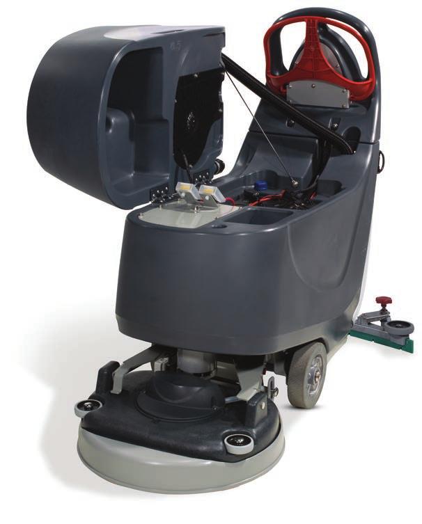 TGB 1620 & TGB 1620T Twintec Battery Scrubbers TGB 1620 Pad Assist and 1620T Traction Drive Scrubbers The TGB 1620 and 1620T (traction drive) are large-capacity 20 scrubbers built for the most