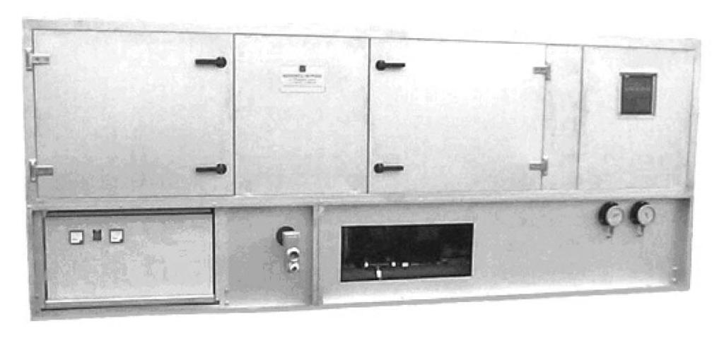 Marine Self-Contained A/C Unit Type SCU-W The self-contained A/C unit type SCU-W is a compact unit specially designed for marine installations as air supply for single pipe air conditioning systems