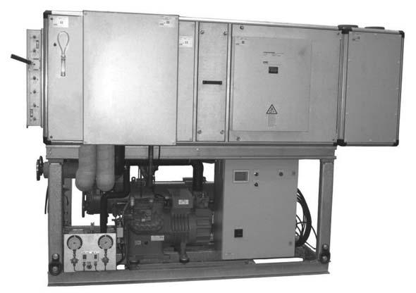 Marine Self-Contained A/C Unit Type SCU-C The self-contained A/C unit type SCU-C is a compact unit specially designed for marine installation as air supply for single pipe air conditioning systems on