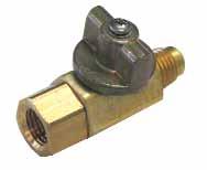 and finger burns Excellent for maintaining vacuum integrity Connect to any 1/4", 3/8" FFL hose fitting NBV14MM