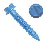 Anchors FASTENERS & CLAMPS MOLLY Y SCREWS Diameter Wall Hole Size Package (In.) Thickness (In.) (In.) Qty.