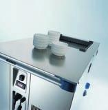 Both are convection cooled and ensure that the refrigeration chain is not interrupted at any time for cold portioning.