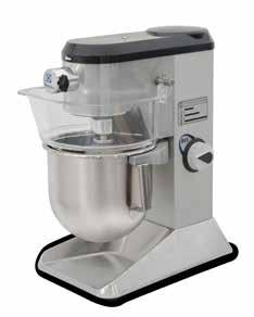 Electrolux Professional dynamic preparation BE5 / BE8 5 and 8 lt planetary mixers Maximum performance. Compact yet powerful. Sturdiness above all.