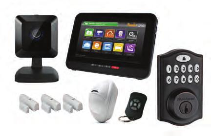 Secure Web and Mobile Access Complete remote access to your security system is available on your