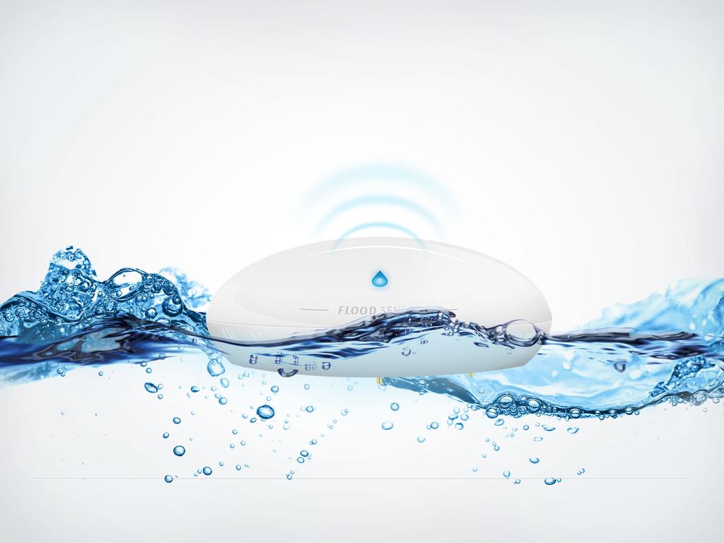 Difficult to submerge The Fibaro Flood Sensor is designed to work in even the toughest conditions. It works properly at low or high temperatures, from 14 o F* to 203 o F*.