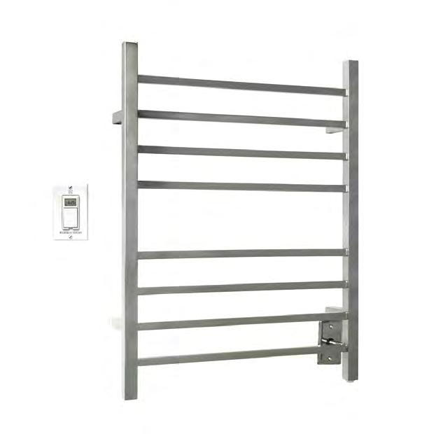 Sierra Towel Warmer WarmlyYours Sierra Towel Warmer is manufactured with a flawless polished finish providing lasting beauty and durability.