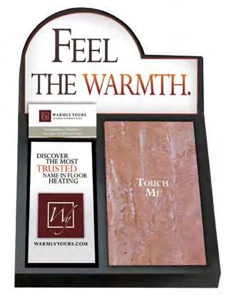 radiant HeAtiNG PaneLS towel WaRMeRS SNoW MeltiNG SySteMS available in