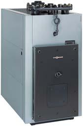 laundries and bakeries. The Vitoplex LS is a three-pass boiler with low combustion chamber loading.