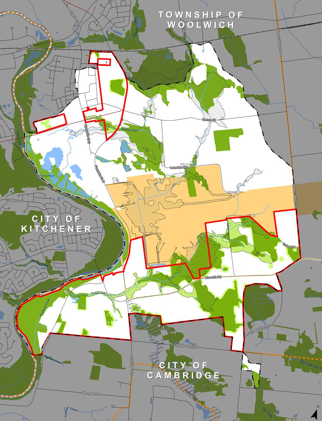 Subwatershed Study for the Randall and Breslau Drains 4 The Subwatershed Study for the Randall and Breslau was prepared and presented in draft at PCC #2 in December 2016.