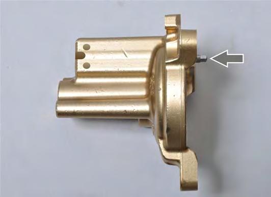 Drive out 2 pins using a drift punch (Ø 4 mm).