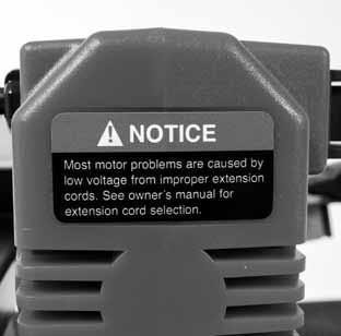 WARNING This equipment may produce dust or mists containing crystalline silica. Silica is a basic component of masonry, concrete, and other materials.
