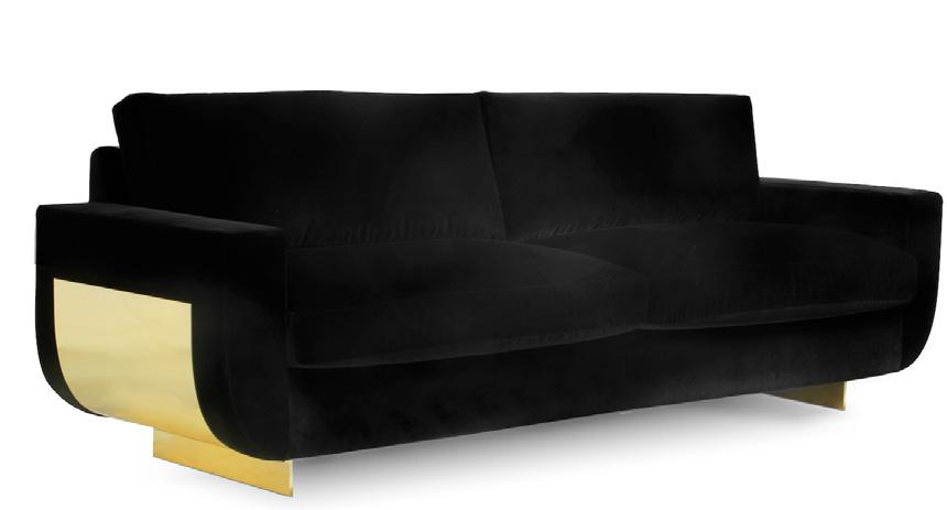 body. The Sofia sofa will take your breath away with her glamorous take on mid-century modern