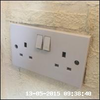 6.2 Single Finish & Number Fitted: UPVC x02 Features: Overpaint To Face / Sides 1.6 Socket Outlet 1.