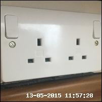 Features: Inserts Coloured Black 4.6 Socket Outlet 4.