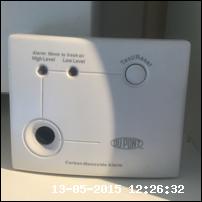 4.16.1 Carbon Monoxide Detector Features: Unit Working - Tested For Power Only Comments: Make - Dupont, FreeStanding 4.16 Carbon Monoxide Detector 4.