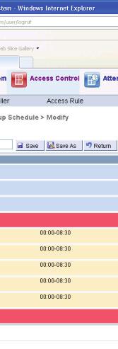 enter to the Modify Schedule page, shown as