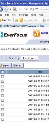 Figure15 3 Card independentevent 15.3.11 Search Events Steps: 1) Select the field event type.