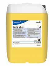 Combines detergent and rinse-aid for simpler dish and glass washing 13658 1 x 10L Suma