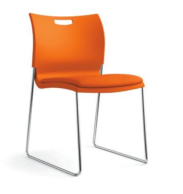 Choose from task, side and stool models Plastic, upholstered seat or upholstered seat and back Multiple plastic shell color options Black or chrome