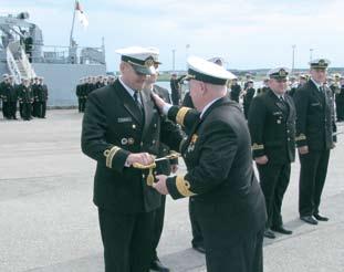 2007-07-29 KJP vadovavimo ir aprūpinimo laivas Jotvingis (N42) dalyvavo tradicinėje žuvusiųjų pagerbimo ceremonijoje Baltijos jūroje, kur buvo laikomos pamaldos bei nuleidžiami vainikai.