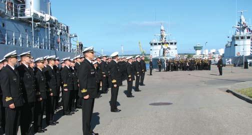 išminavimo operacijai Atvira dvasia 2010 (angl. Open Spirit 2010 ). Mokymuose dalyvavo Lietuvos KJP minų paieškos ir nukenksminimo laivas Sūduvis (M52) ir po 1 Latvijos ir Estijos KJP laivą.