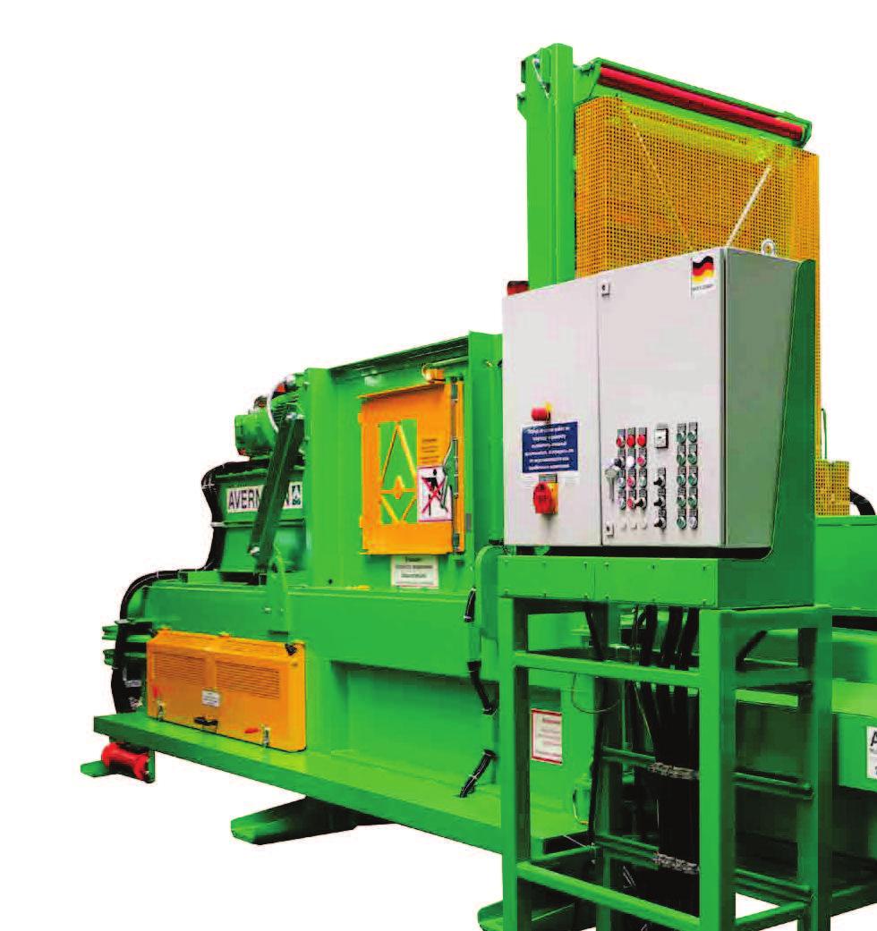 HORIZONTAL BALER TYPE AVOS 1410 RH Reliable technology for a variety of applications Standard RAL-colours