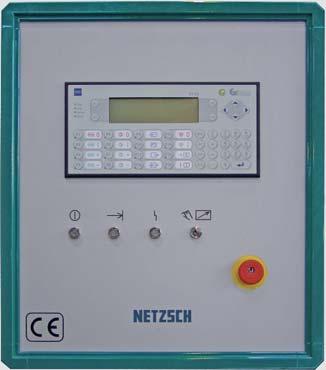 Providing the capability for efficient process control with the aid of energy input detection, the standard version NETZSCH BASE already exceeds the required safety functions.