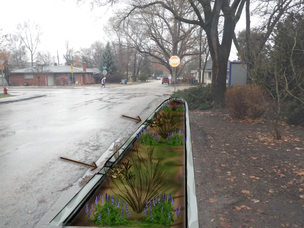 Green Stormwater Infrastructure Facility Bioretention Areas Potential Applications/Retrofits Method to manage runoff volume and mitigate
