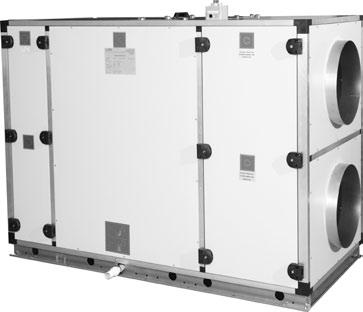 Compact units plug&play CompAir CF, CompAir RW, CompAir CF FREE CompAir CompAir is a family of air handling units in seven sizes, designed for volume air flow from 500 up to 11.000 m³/h.