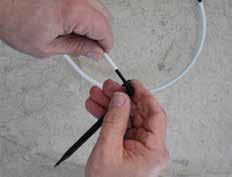 Determine the length of drip line tubing (110408A) required