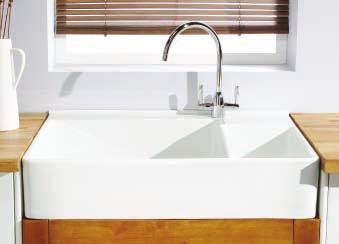 Ceramic sinks A touch of class Classic and elegant, this Victorian sink style is characterised by a striking front face which sits proudly on show.