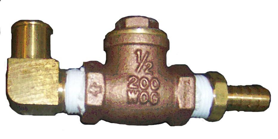 SECTION : HEATER OVERVIEW - CHECK VALVES 2 4 PLX-A65-00