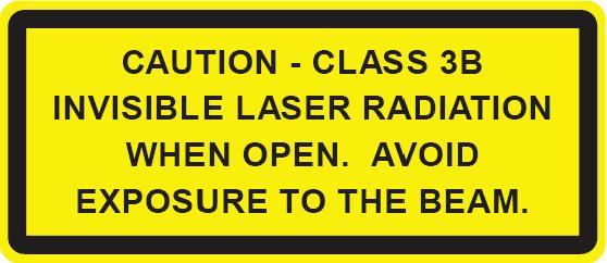 ILRIS-LR Operation Manual Handling and Safety With ER mode turned off When the ILRIS is firing with ER mode turned off, it is considered a Class 1M laser product at all ranges.
