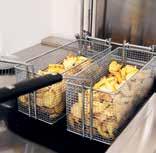 Electrolux Fryer HP include new features to help boost your business Up to 38 kg* of potatoes