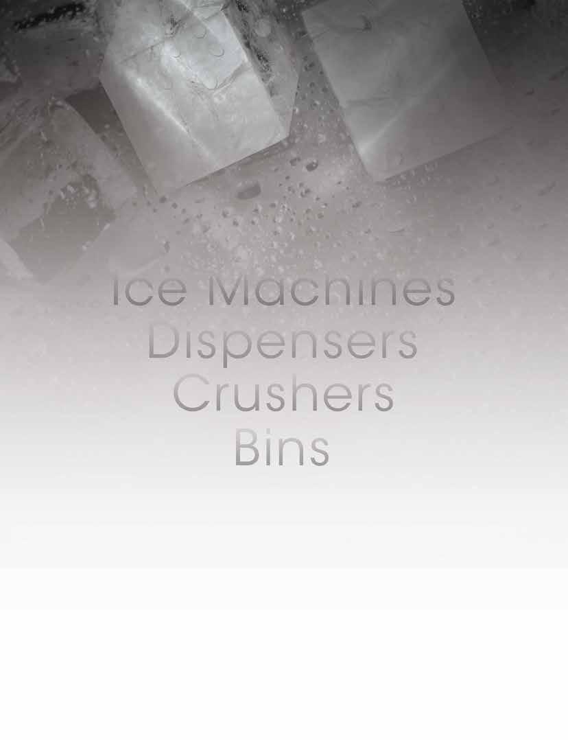 ice Machines bins crushers