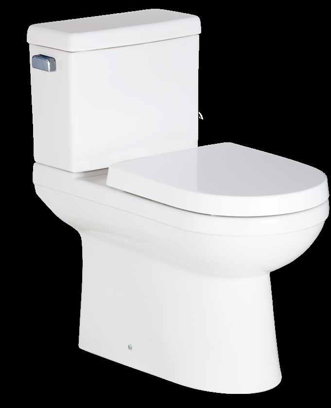 FIXTURES TOILETS PYNE* Soft contemporary styling