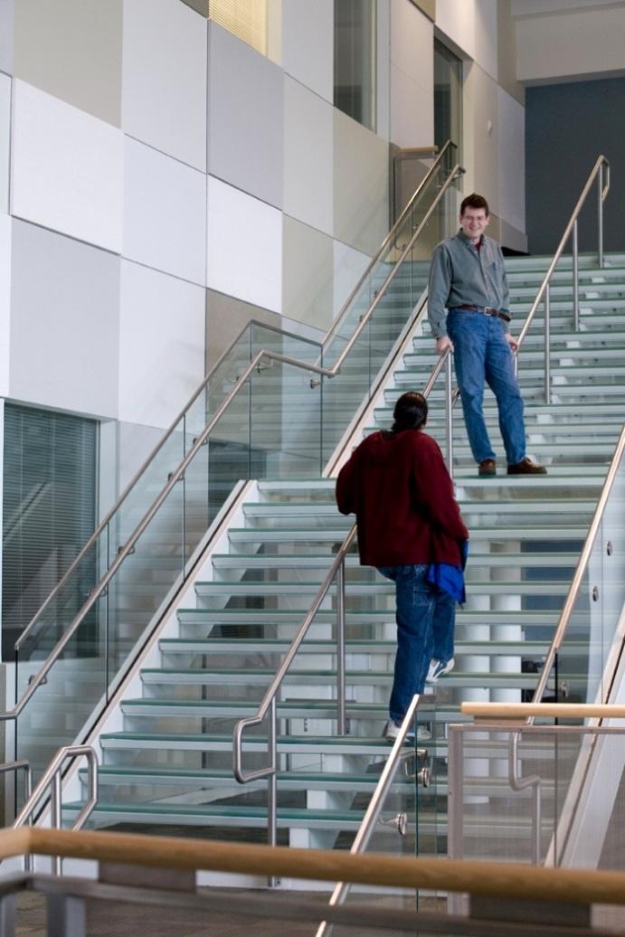 Building Design: Creating Opportunities for Daily Physical Activity Increase stair use Encourage brief bouts of walking; Provide facilities that support exercise;