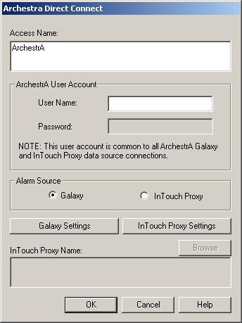 Access Name The Access Name is a user defined name, used to represent a particular data source within WIN-911.