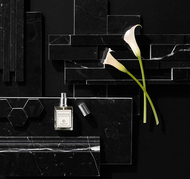 BLACK MARQUINA High drama and sophistication with timeless appeal are within reach with the