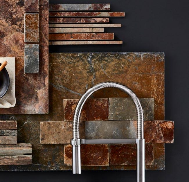 COPPER RUST Natural beauty and enduring style come together in the Copper Rust tile collection.