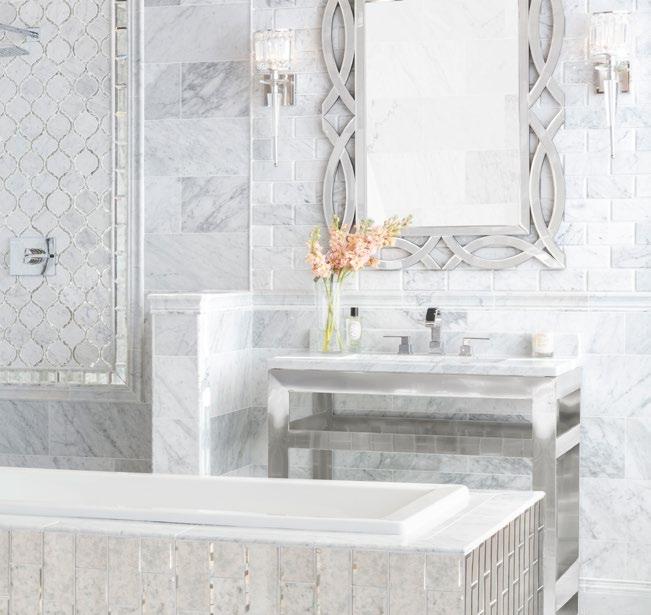 FIRENZE CARRARA Marble tile is timeless for a reason, and the Firenze Cararra collection is a perfect example of why it s so beloved.