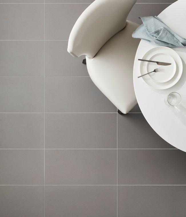 METROPOLIS An elegant and understated sense of style will shine through in rooms decorated with Metropolis porcelain tiles.