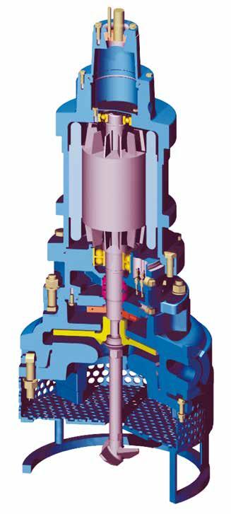 The Warman SHW pump has a special combination of features that make it the submersible slurry pump of choice.
