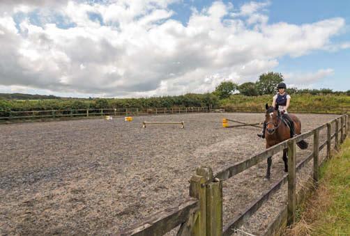barns and outbuildings Stables with seven loose boxes Sand school Formal gardens with pond In all, around 25 acres Savills