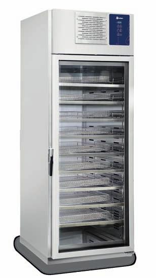 ED 100 - Drying and storage cabinets for endoscopes Characteristics - Capacity: up to 9 endoscope net baskets 460 mm width x 520 mm depth (18.11 x 20.47 ). With lower tray for water dripping.