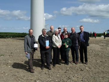 have been working hard in the last year not only to construct the major wind turbine but have been working at other planned improvements we have highlighted later.