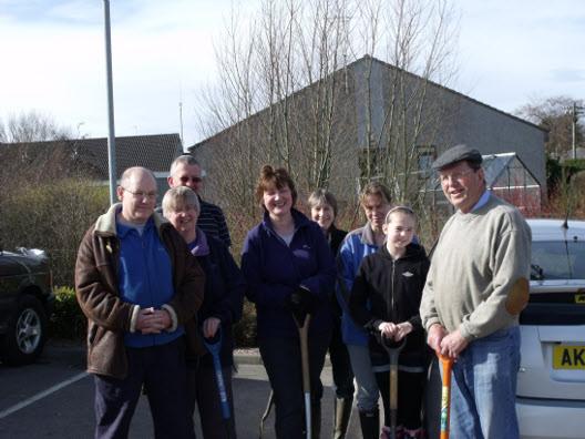 We have worked with the Council to get a new path which runs from Udny Post Office up to Wood RecyclAbility.